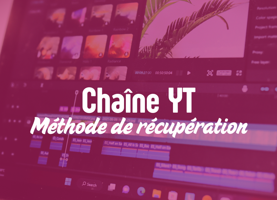 Recover YouTube channel